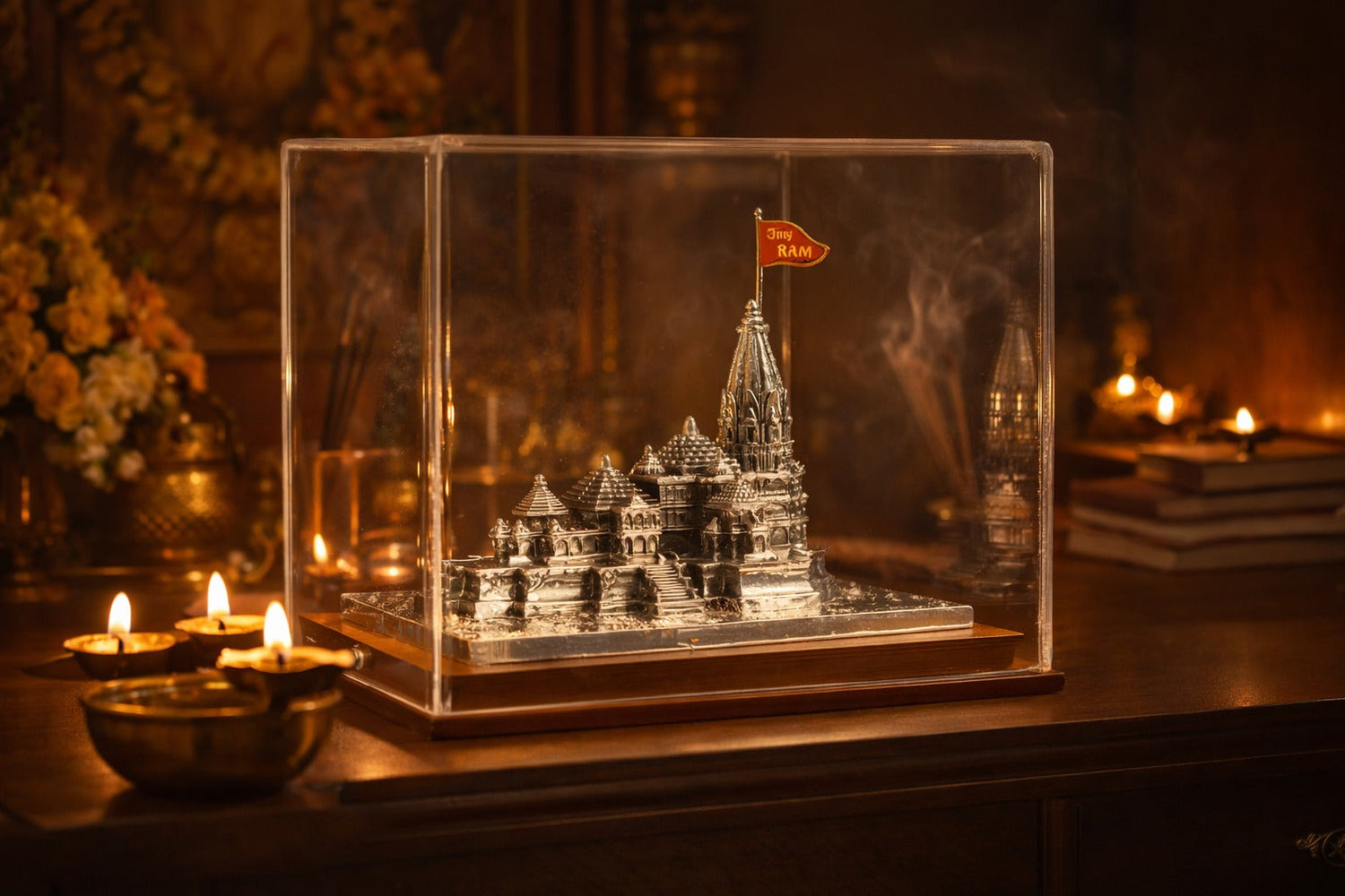 Why Is a Silver Ram Mandir Replica Becoming a Meaningful Choice for Home, Decor & Gifting?