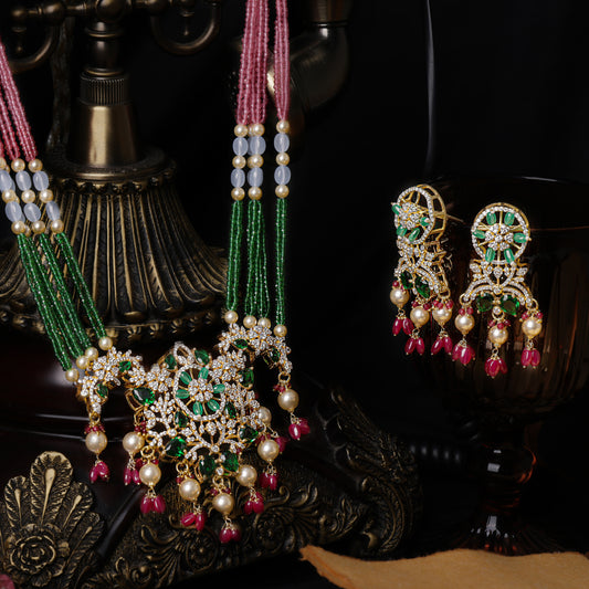 Vaanya Beaded Necklace - Treza