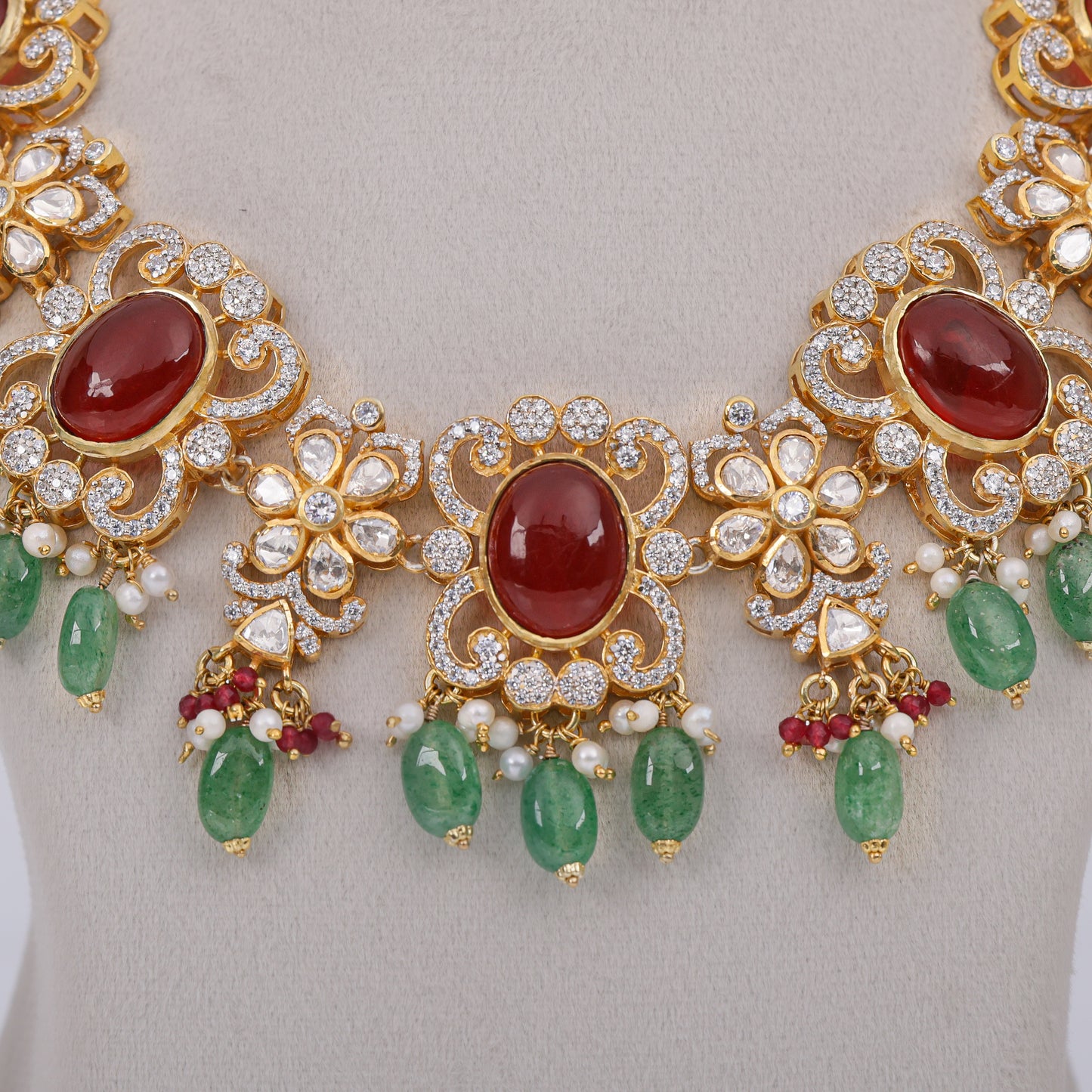 Ruby Heritage Necklace - Treza
