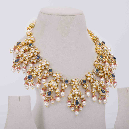 Neelam Pearl Necklace