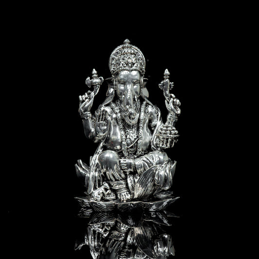 Lotus-Seated Ganesha