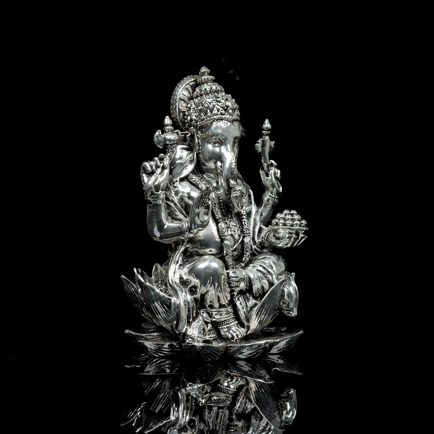 Lotus-Seated Ganesha - Treza