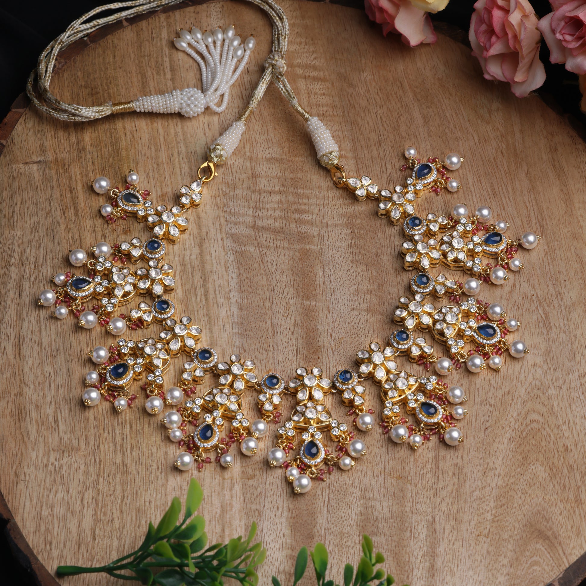 Neelam Pearl Necklace - Treza