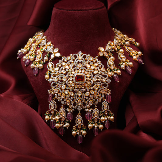 Ruby Pendant Necklace