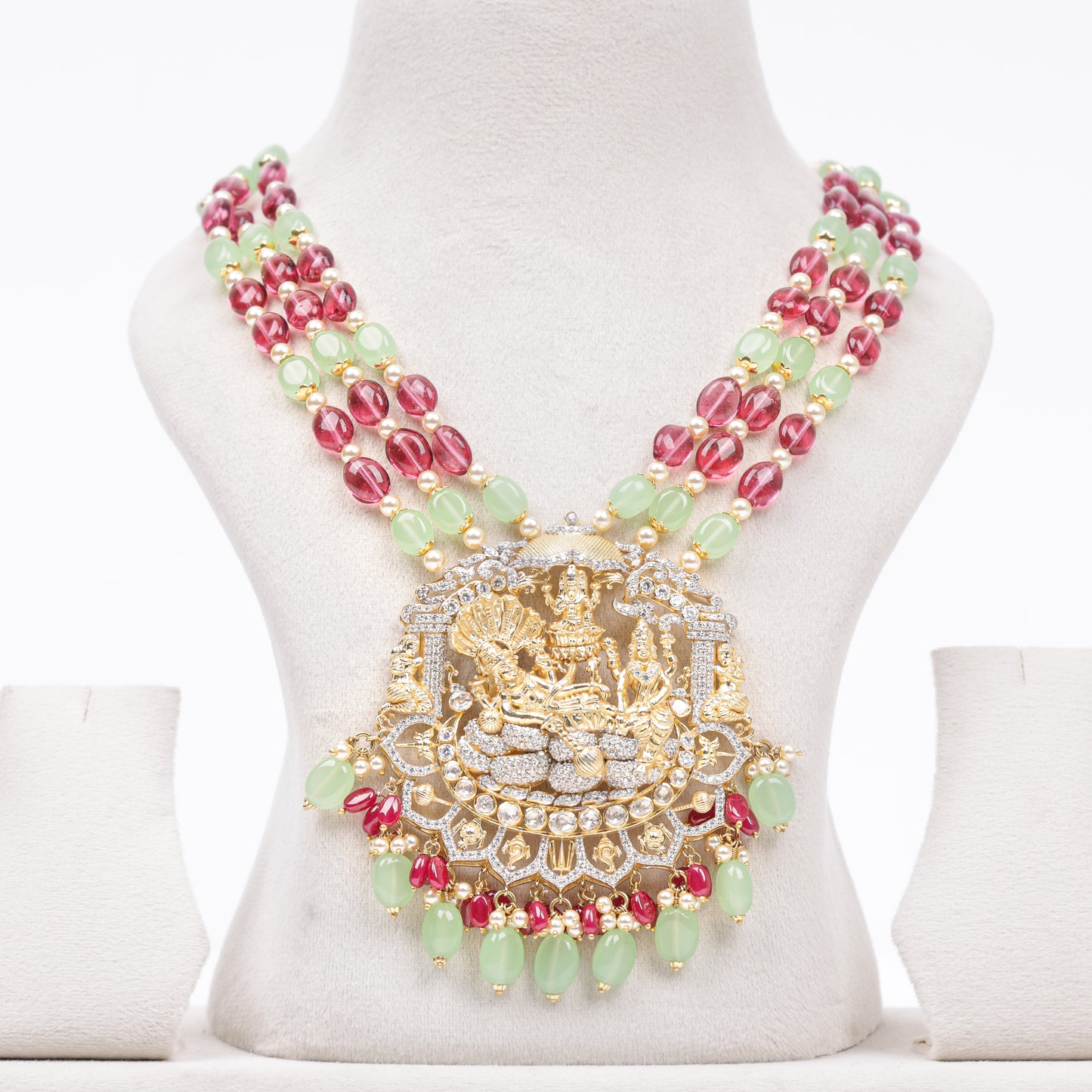 Alira Beaded Statement Necklace - Treza