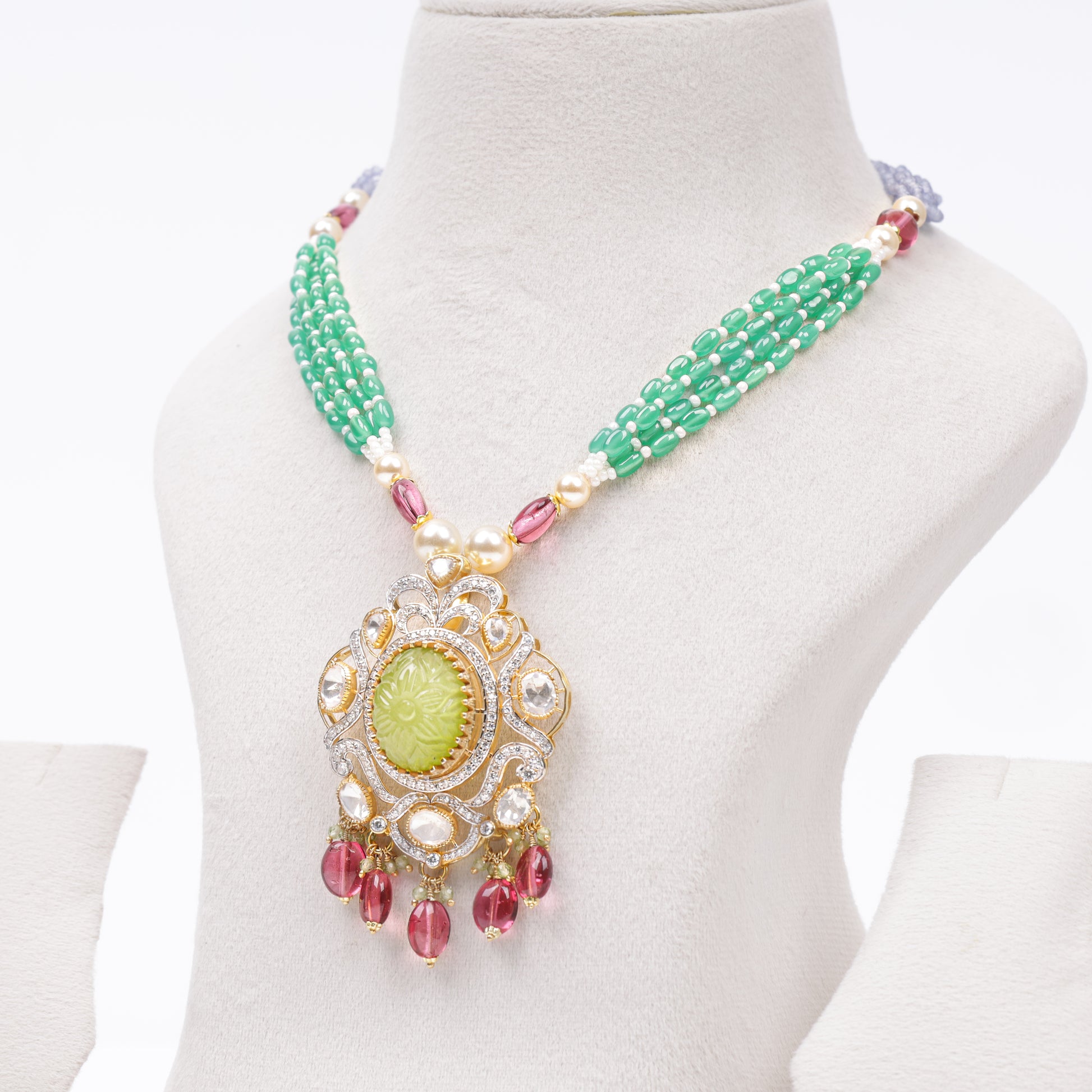Irya Pastel Heritage Necklace - Treza