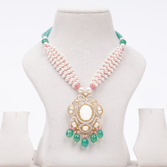 Elune Statement Pendant Necklace - Treza