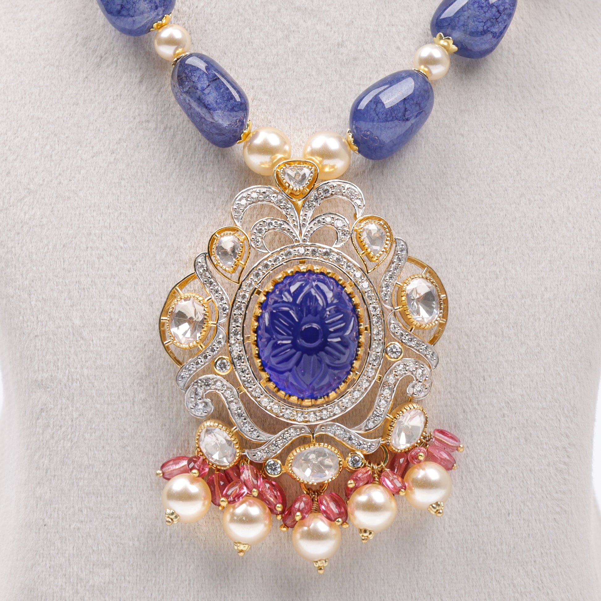 Neel pearl pendant necklace - Treza