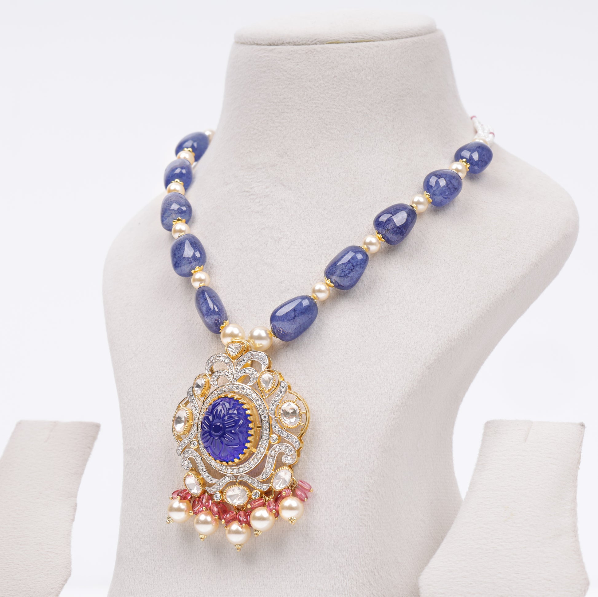 Neel pearl pendant necklace - Treza