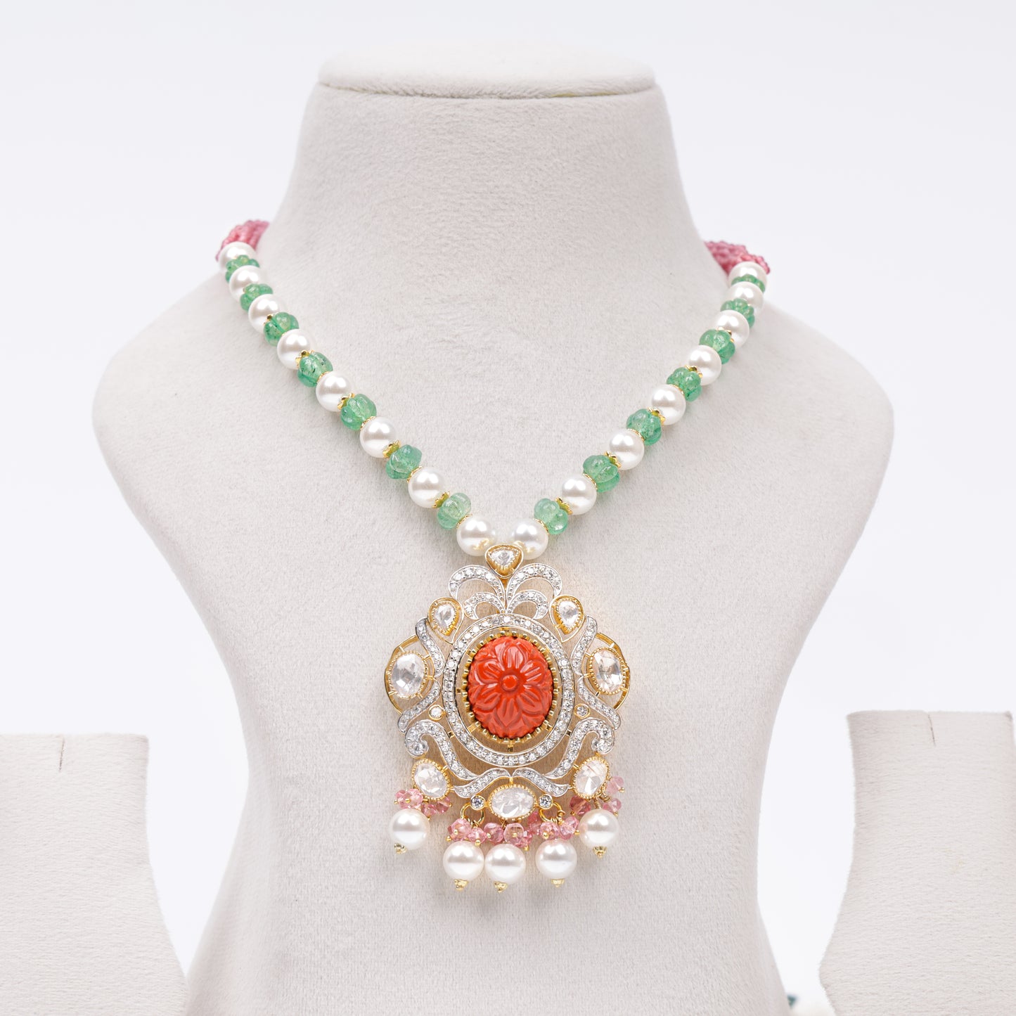 Ovela Bridal Pendant Necklace - Treza