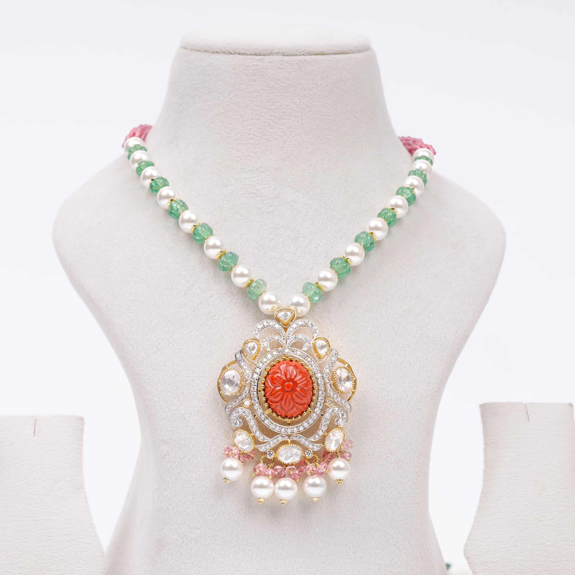 Ovela Bridal Pendant Necklace - Treza