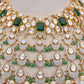 Anvaya Emerald Bridal Choker - Treza