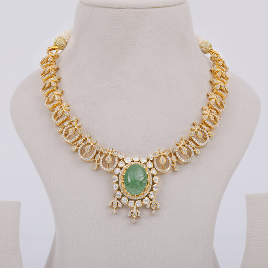 Elara Emerald Necklace