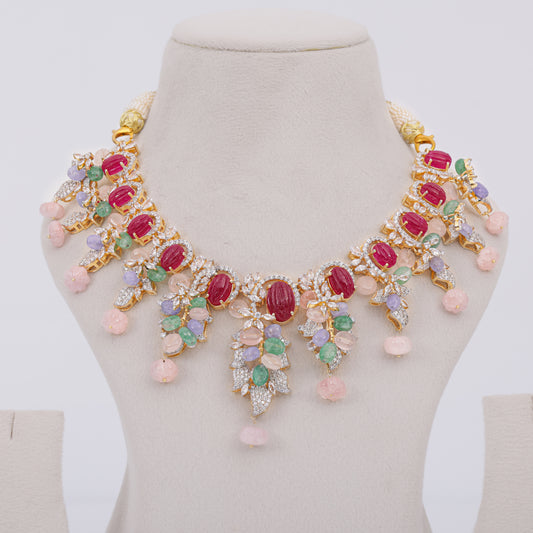 Vira Multistone Necklace