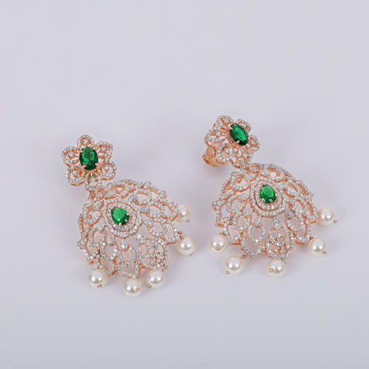 Zariya Emerald Pearl Drops