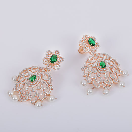 Zariya Emerald Pearl Drops