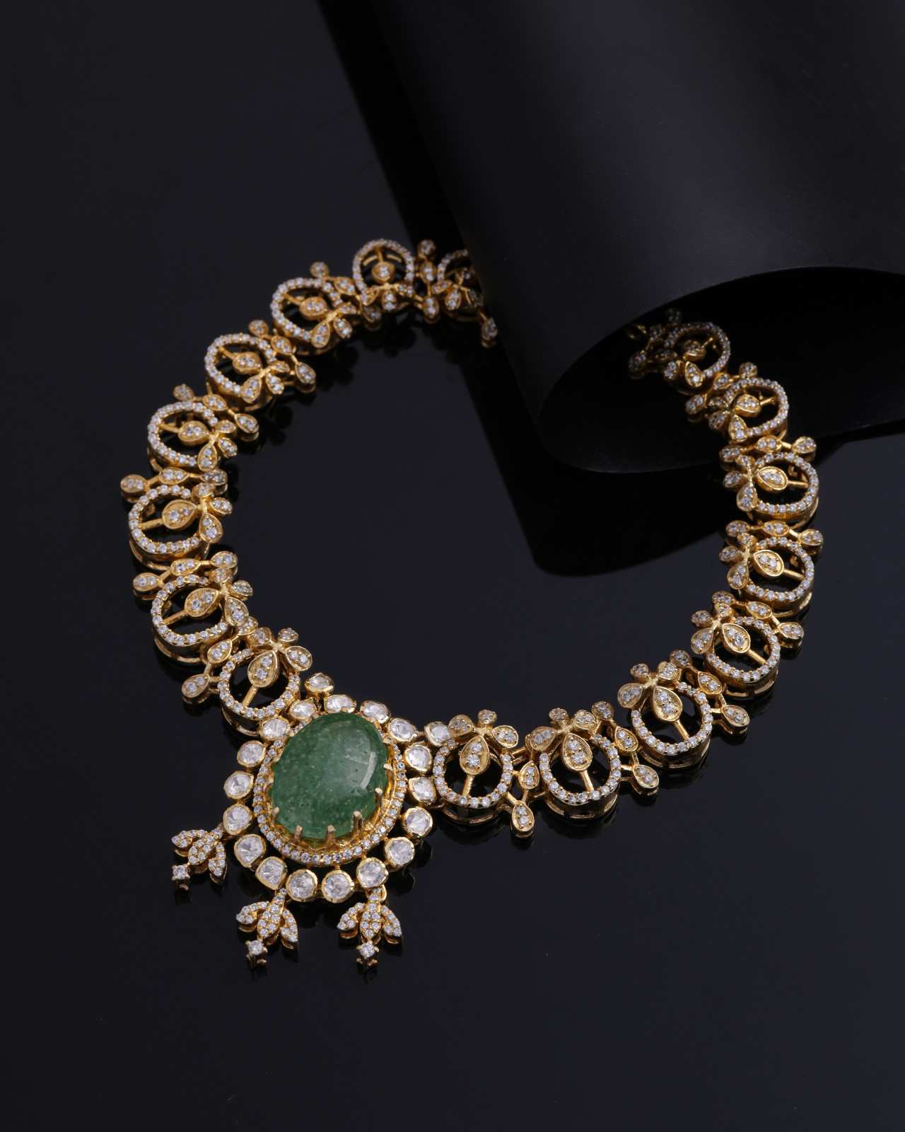 Elara Emerald Necklace - Treza