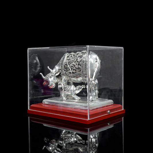 COW AND CALF IN BOX