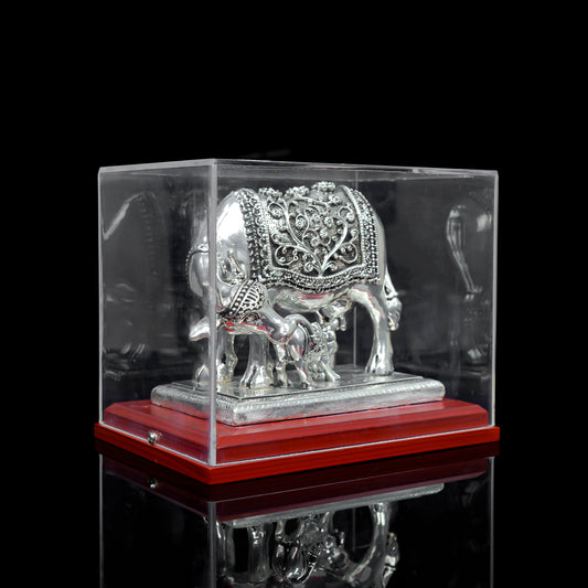COW AND CALF IN BOX