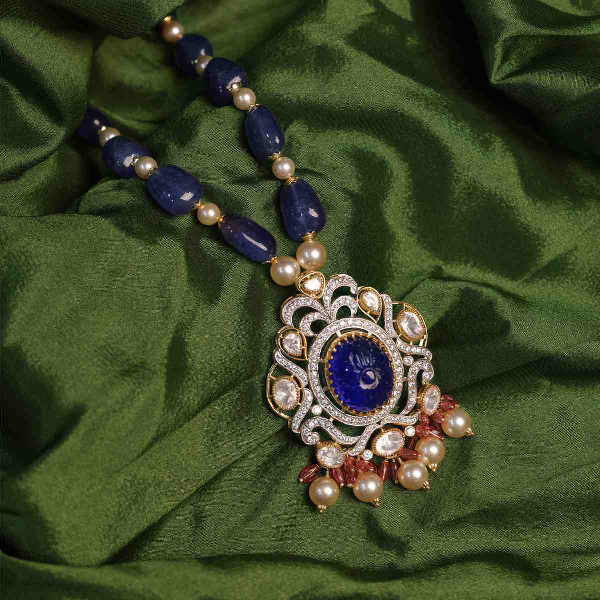 Neel pearl pendant necklace - Treza