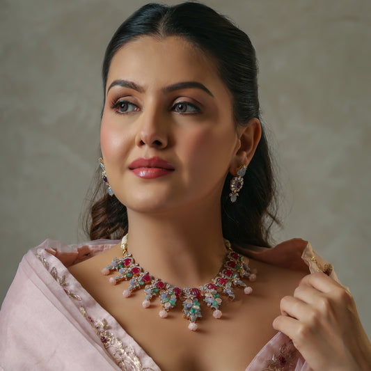 Vira Multistone Necklace